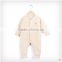 Organic cotton baby romper clothes thick baby ha Yi Long sleeve can open stalls climb clothes