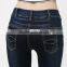 stock lot chinese women jeans apparel factories in guangzhou china women's shredded