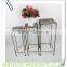 Set of 3 Decorative Garden Planter Round Plant Stand