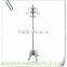 LC-84570 Simply wrought iron metal home floor stand clothes hanger rack