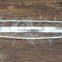 Special fancy yarn/ Shinning lurex feathers yarn polyester nylon material