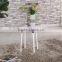 modern design cheap plastic stacking stools HYM-1002