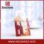 Food Grade Wine Mylar Disc With 4 Pannels Customized Packaging