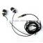 Free sample in-ear metal earphone wholesale, 2014 promotion earphone