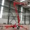 10m trailer mounted articulated boom lift hydraulic towable cherry picker for sale