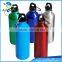 Outdoor light weight aluminum camping sport bottle with carabiner