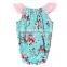 Wholesale New Design Best High Quality Fashionable Floral Baby Girls Cotton Romper Baby Clothes