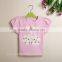 Swan child clothing baby shirt wholesale children's girls boutique clothing baby shirt