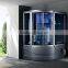 grey acrylic steam shower sauna rouse with Spa hot tub with TV