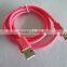 micro usb colored smart phone cable