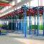 1 hanging chains hooking sand blasting machine