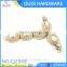 Metal shoe decoration buckles with shiny rhinestone for women sandal ornament decoration buckles