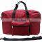 foldable tote bag / foldable zipper tote bag (red)