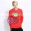 Wholesale Custom 100 Polyester Mens Pullover Sweatshirt With Printing