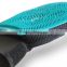 Paw shape TPR grooming for Cat & Dog Right & Left Handed Fit - Eco Friendly - Soft & Gentle Shedding Brush