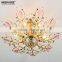 Wholesale Blue Crystal Chandelier Prices Modern Crystal Chandelier for Bedroom Decorating MD83021