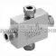 High Pressure connector, 20000PSI connector, Super High Pressure Cross