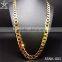 2016 Latest Chain Necklace jewelry Stainless steel gold plated curb chain saudi 18k gold jewelry                        
                                                Quality Choice
                                                    Most Popular