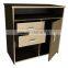 Sail manufacture supply 2 Drawer Wooden Kitchen Cabinet