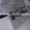 Promotion L-shape tabletop acrylic slanted table card display/acrylic photo paper holder