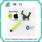 Hot sell factory supply good quality selfie stick with cable