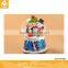 Newest Led Christmas Snowman Santa Crystal Ball Music Box