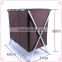 MuJia wholesale waterproof, foldable laundry basket, 3 compartments laundry hamper,basket of dirty laundry,storage baskets whole