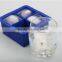 White 2 inch Extra Large Silicone Ice Cube Tray