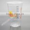 Customized Disposable PET Plastic Cup Juice Cup Transparent Clear Cup for Cold Drink