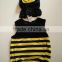 In stock cosplay party animal baby mascot costume child bee costume for baby boy
