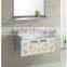 5508A Black color Stainless steel 12 inch deep bathroom vanity