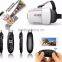3D VR Case /VR Box 2ND Generation Virtual Reality Glasses 2.0 + Bluetooth Remote