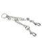 Zinc plated nylon handle belt dog chain