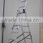 3 section industry aluminium 3*7 ladder with SGS/EN131