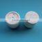 1 OZ white plastic PET cosmetic jars, 30 ml small wide mouth PET jar container