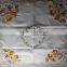crochet embroidery table cloth, polyester lace table cloth, flower table cloth