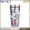 christmas promotional mugs, plastic changeable insert paper mug