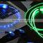 Factory price beautiful led earphone, super bass earphone with mic