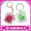 Promotional Plastic Acrylic Key Chain Keyring