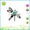 Dragonfly outdoor color changing led solar light