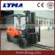 LTMA diesel isuzu engine forklift truck with three stage mast