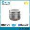 2016 new Cube Metal Wireless Stereo Mini Super Bass Bluetooth Speaker 5 Watt with subwoofer sound