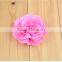 8CM new hot multilayer cloth Flower Chiffon Korean stereo roses DIY Brooch shoe 28 color spot