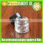 30g glass cosmetic packaging jar with silver lid