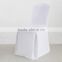 White Ruffled Banquet Chair Cover Wholesale