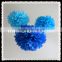 2016 Chinese new year decoration tissue paper pompom blockout banner