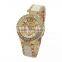 geneva brand stainless steel women rhinestone elegance fashion watches