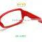 Plastics red Reading glasses made in china