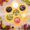 Anti slip Design 7 cavity Frozen Baby Food Box Silicon Baby Feeding Set