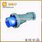 IP67 Round 3 Pins Copper High Current 125A Industrial Power Plugs